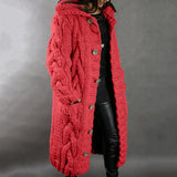 Neck Women's Oversized Sweater Coat Fashion