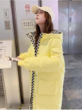 Thick Parka Snow Coat Women's 2022 Fashion Thicken Winter Hooded Loose Long Jacket Female Windproof Rainproof Warm