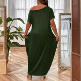 Women's Explosive Casual Dress Temperament Commuter Digital Print