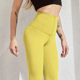 Women Fitness High Waist Gym Workout Pants Sport Push Up Compression Women Leggings Exercise Elastic Legging