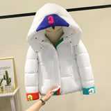 2022 Women Jacket Winter Thick Hooded Cotton Padded Snow Coats Female Korean Loose Puffer Parkas Ladies Oversize
