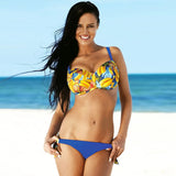 Size Bikini Set Women Swimwear Two Pieces Swimsuit 2021 New Sexy Large Cup Bathing Suit Summer Beach Wear Swimming Suit