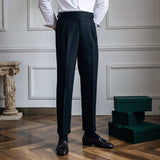 Casual Suit Pants Men's Autumn Business Retro Niche Trousers High Street Hanging Trendy