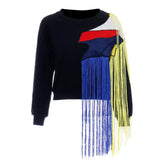 New Heavy Industry Rainbow Tuxing Mesh Mesh Yarn Plus Thick Tunsey