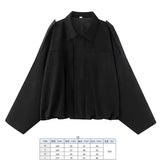 Women's 2025 New Bat Sleeve Loose-Fitting Velvet Bomber Jacket