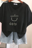 Plus Size T Shirt 100% Cotton L-6XL Tshirt Short Sleeve Women Top Summer Cute Printed Casual O Neck Oversized T