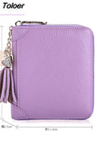 Women Credit ID Card Holder Case Extendable Business Bank Cards Bag Wallet Coin Purse Carteira Mujer