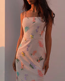 Temperament Lady Net Cloth Embroidered Sling