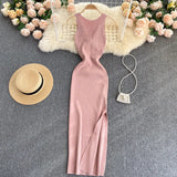 Women's Summer New Sexy Kinesith Heart-Scuttered Fashion Two-Pin Knitted