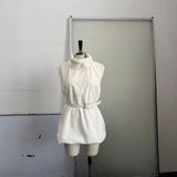 Elegant Solid Color Big Collar Long Hair Coat 2025 Autumn And Winter New Women's