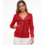 Winter Zipper Hoodies Sweatshirt Women Long Sleeve Hoody Warm Jackets Zipper Tracksuit Hoodie Sweatshirt Pullovers