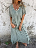New Fashion Cotton Tample V Collar Semi-Formal