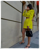 Hollow Out Waist Blazer Jacket Sexy Office Laidies Long Sleeve Bodycon Outwear 2022 Women Summer Robe Chemise Femme Chic