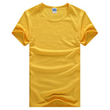 Fashion Men's T Shirt Men Casual Brand Solid Color Bottoming T Shirt Male Outdoor Perspiration