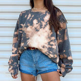 Yskkt T Shirt Women 2021 Loose Long Sleeve Pullover Tops Spring Autumn Ladies Casual Letter Printing Casuald Woman