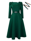 Women's Winter New Fashion Bubble Sleeve Grand Party Party