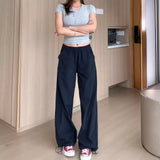 Quick-Drying Spant Sweatpants Women's Thin 2025 New Summer Small Straight-Legged
