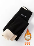 Thick Winter Leggings Women Warm Inner Fleece Pants High Waist Oatmeal Velvet Winter Women Leggings Thermal