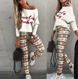 Women Jogger Winter Pants For Plus Size Top Sets Two Piece Set Women's 2022 Pants Suit Female Met Warm Tops