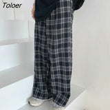 Pants Women Casual Chic Loose Wide Leg Trousers Ins Retro Teens Harajuku Hip-hop All-match Unisex Streetwear High