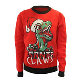 Christmas Print O-Neck Long Sleeve