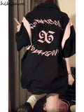 Tshirts for Women Oversized Tops 2023 Ropa Mujer Short Sleeve Casual Fashion Tees Y2k T Shirt Korean Summer