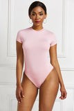 Sleeve Bodysuit Women 2021 Spring New Outfits Streetwear Plus Size Oversize Spring Women's Body Solid Color Female