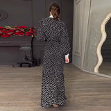 2025 New Fashion Collar Elegant Windy Floral