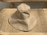 2023 New Spring Summer Round Dome Bandage Bow Big Foldable Temperament Fishermen Hat Women Fashion Tide All-match