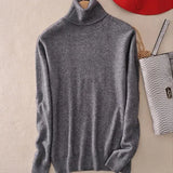 Sweater Women Turtleneck 2021 Winter White Women's Turtleneck Ladies Cashmere Sweater Pullover Female Women