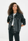 Trendyol With Color Block Denim Jacket