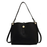 Women's Crossbody Bag Shopper Totes Trend Fashion Korean PU Leather Solid Simple Evening Female Shoulder Bags Woman