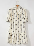 Summer New Lotus Leaf Side-Sleeved Women's Bow Jacket