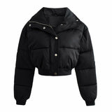 Casual Short padded Jacket-Outfit