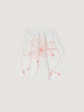 Trend Street Hip Hop Spider Web Cartoon Butterfly Printing Shorts Men's and Women's Shorts Large Y2K Casual Harajuku