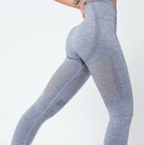 Gym Women Leggings Fitness Push Up Leggings Sport Breathable High Waist Workout Legins Mujer Pink Fitness