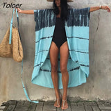 2023 Autumn Beach Kimono Swimwear Women Print Bikini Cover Ups Swimsuit Fashion Loose Plus Size Beachwear Hooded