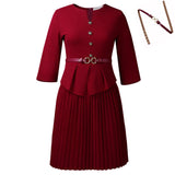 Women's 2025 New Seven-Sleeve Fashion Elegant Folding