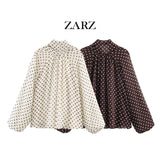 Homemade New Women's Folding V-Neckless Fan Flute Dress