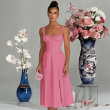 Spring And Summer New Fashion Leisure Tie To Repair The Fork With High-End Dress