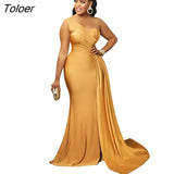 Festival Slit Maxi Clothing Elegant Club Solid Long Sleeve Dress Full Skirt Off Shoulder Vestidos Women Casual