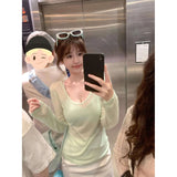 Style Set A Complete Set Of Early Spring New Sunscreen Long-Sleeved Top Design Half-Body Skirt