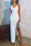 New Arrival Bandage Dress Sexy Long Spaghetti Strap Elegant Women Party Club Celebrity Summer Dresses