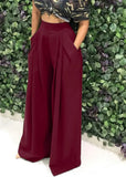 Wide Legges High Waist Casual