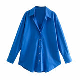 Street Fashion New Women's Clothing City Autumn Multi-Color V-Neck Casual