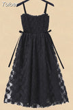 2023 Summer New Elegant Women's Dress Set Sexy Lace Chiffon Shirt Black Suspender Dress Two-piece Set Female Skirt