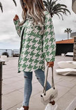 Print Long Blouse with