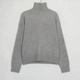 Wixra Basic Turtleneck Sweaters Women Pullover Jumper New Korean Chic Fashion Autumn Winter Ladies Solid Knitwear