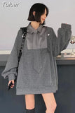 Ropa Mujer Streetwear Fashion Sweatshirts Women Patcheork Casual Oversized Tops Y2k Clothes Korean Harajuku Hoodies