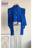 2023 Autumn Women's Coat New Fashion Turn-down Collar Solid Color Single Breasted Long Sleeve Outerwear Female Tide